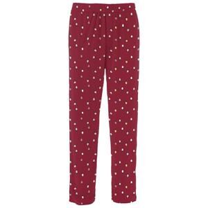 NEW KICKEE men's pajama pants in crimson holiday lights